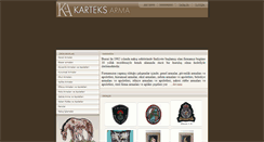 Desktop Screenshot of karteksarma.com